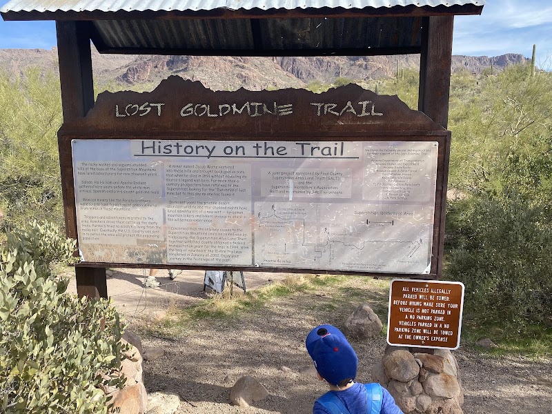 Lost Goldmine Trailhead and Cougar loop image 3