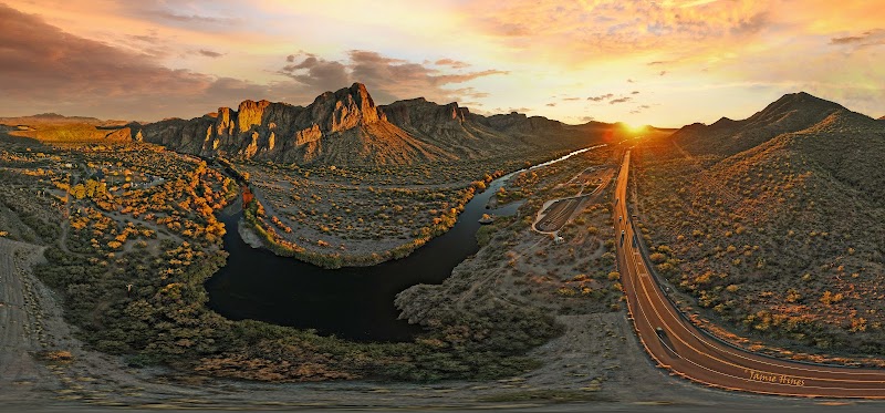 Goldfield Mountains Cliff Wall image 5